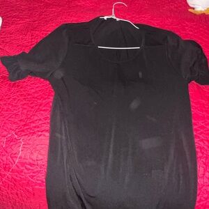 Green Envelope Classic Black Top